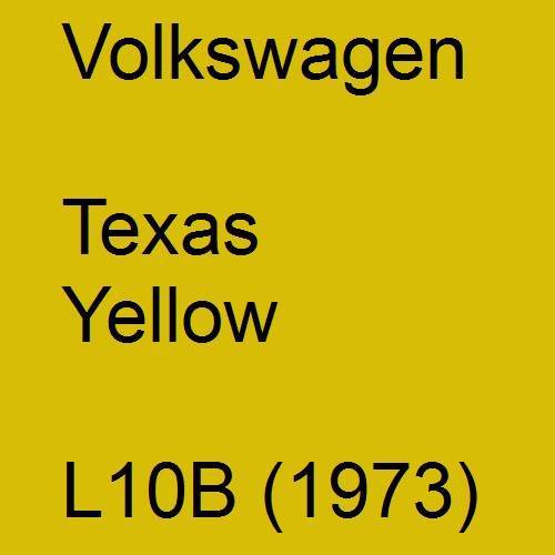 Volkswagen, Texas Yellow, L10B (1973).